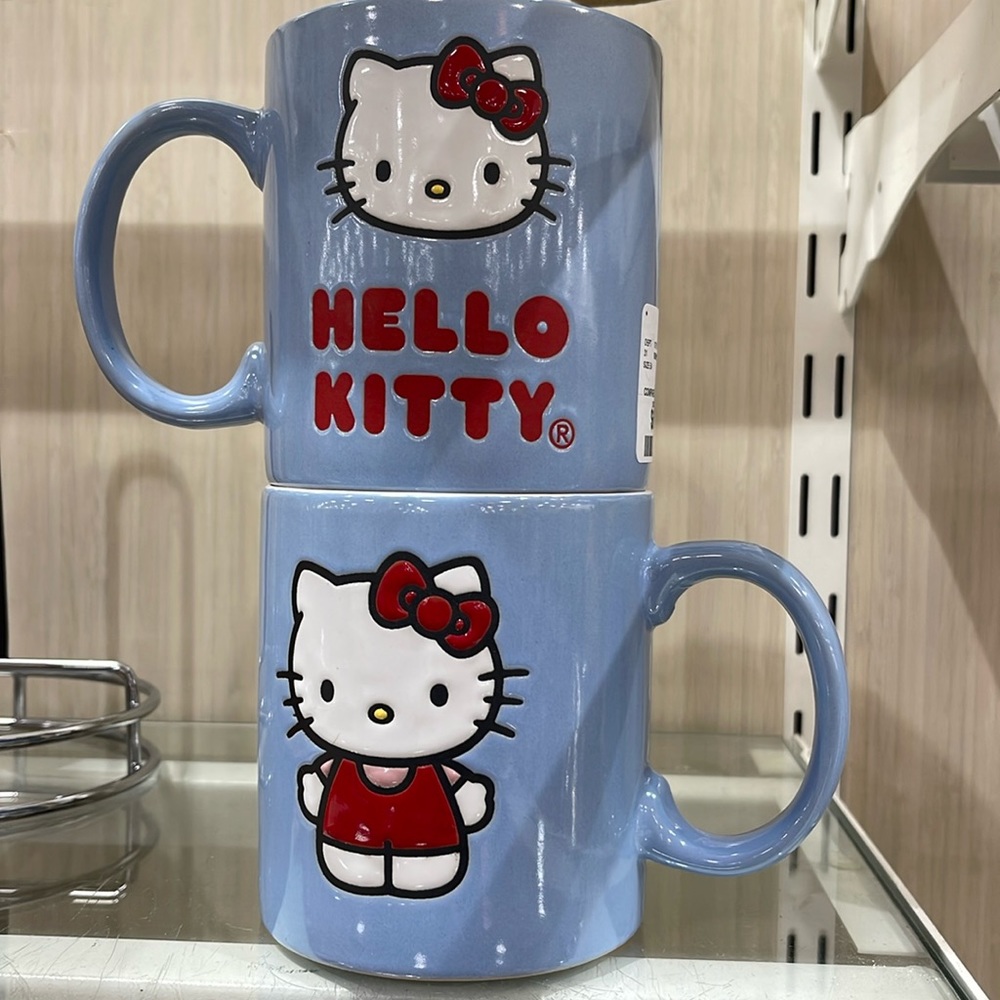 Hello kitty blue mug